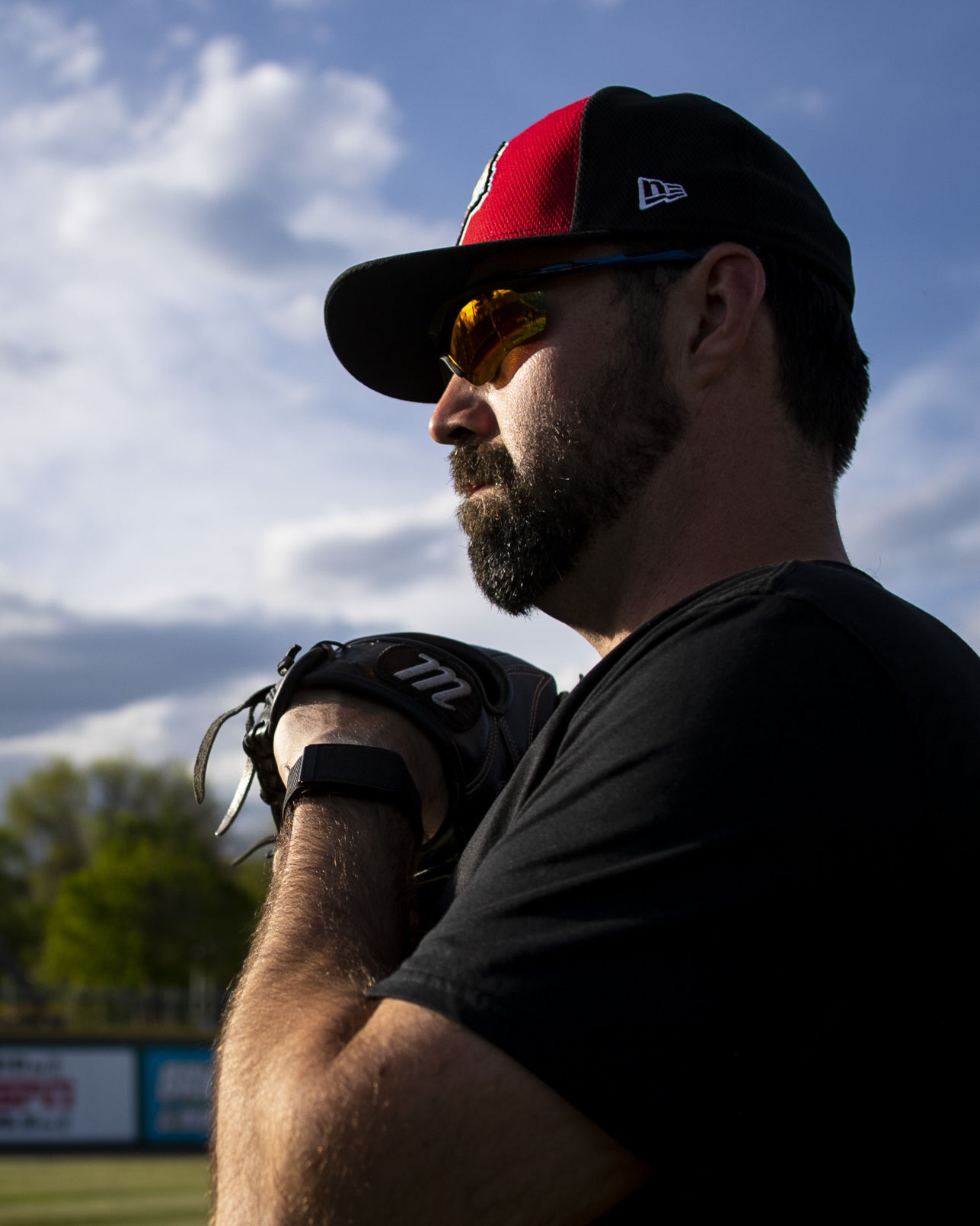 Billings Mustangs practice